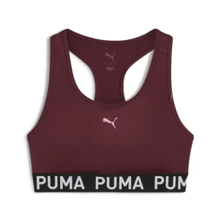 【PUMA官方旗艦】訓練系列4KEEPS織帶中衝擊運動內衣 女性 52696209