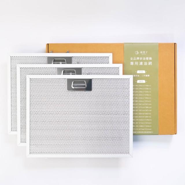 【Green House綠屋子】BT-428A倒T式排油煙機濾油網3片入 適用best貝斯特(best K181)