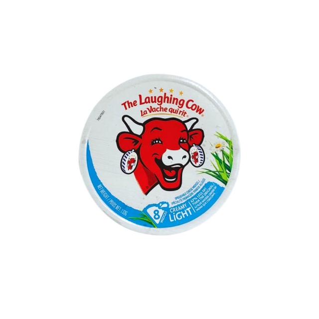【The Laughing Cow 笑牛】『京原起司』法國笑牛圓乾酪_8片裝(乳酪、起司、抹醬)(效期2026/11/30)
