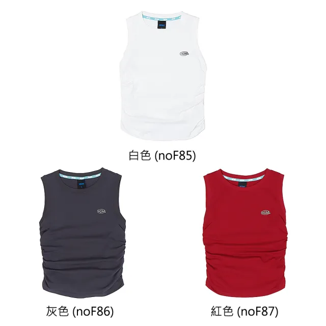 【NCAA】NCAA 休閒背心 下擺抽皺設計 女款 75221481