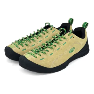 【KEEN】JASPER 鞋帶麂皮戶外機能鞋 男 芥末黃 徒步登山露營旅行鞋 科恩休閒鞋 耐磨防滑運動山係鞋1030144