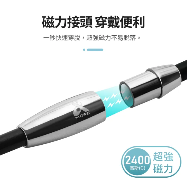 【&MORE 愛迪莫】情侶推薦/浪漫首選 Mega Power 經典健康手環 能量手環 鈦鍺手鍊(白鋼 遠紅外線 送女友)