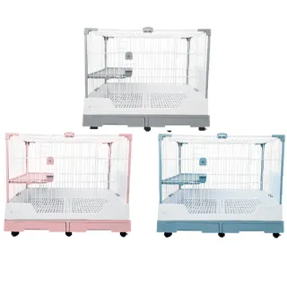 【Dayan 達洋】豪華雙抽屜兔籠R81(抽屜式寵物籠 豪華兔籠)