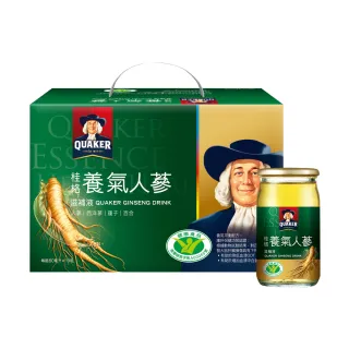 【QUAKER 桂格】養氣人蔘滋補液禮盒60mlx19入x1盒(共19入  送禮推薦)