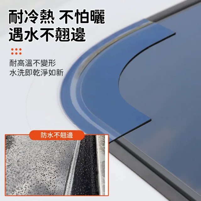 【kurumapop】汽車天窗防水貼-適合小天窗(天窗密封條 車頂防水防漏貼 車用防水膠條)