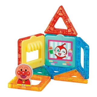 【ANPANMAN 麵包超人】官方商店  麵包超人 趣味學習拼拼磁貼 入門組