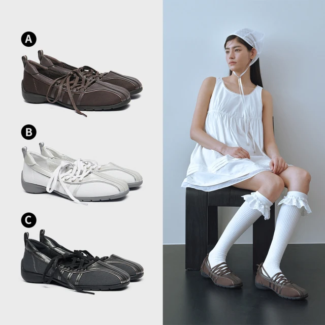 【ROCKFISH】BLISS LACEUP SNEAKERS 綁帶運動鞋 復古 真皮 方楦 多色 女鞋