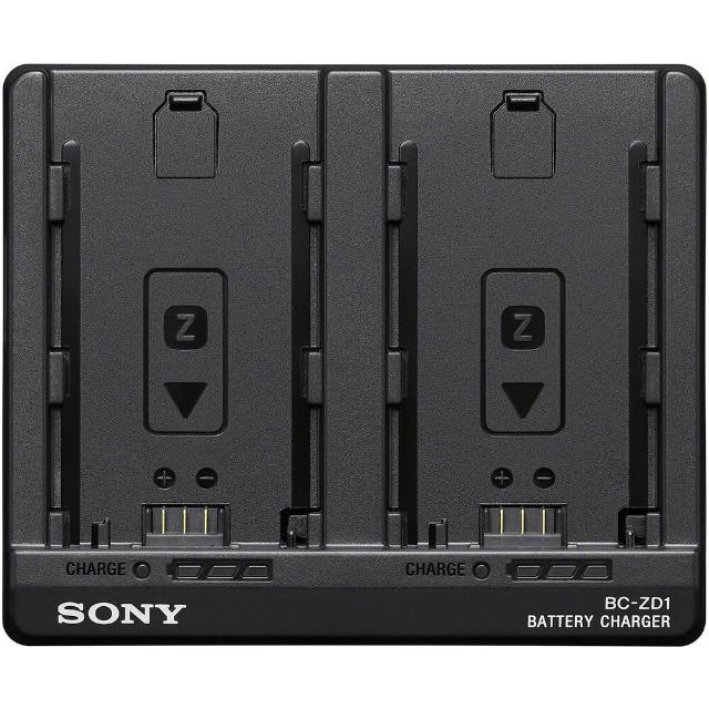 【SONY 索尼】BC-ZD1 原廠 NP-FZ100 雙充鋰電池充電器 (公司貨) 可一次充兩顆 NP-FZ100