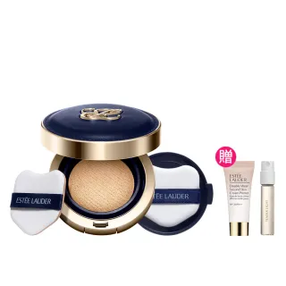 【Estee Lauder 雅詩蘭黛】粉持久天生美肌氣墊粉餅(SPF20-25/PA+++/一盒2蕊液態粉餅/IU同款/防曬)