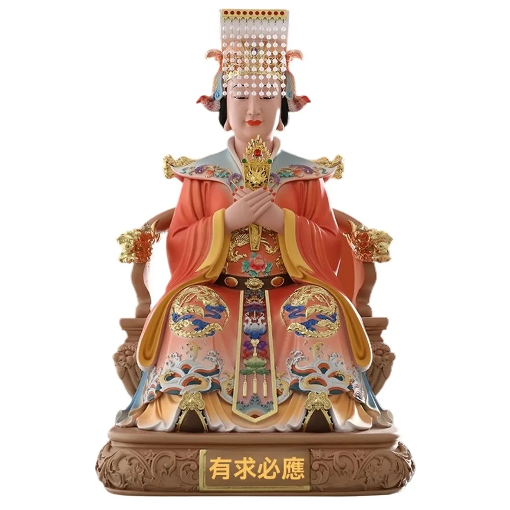 超微米】媽祖像媽祖娘娘神像湄洲島天上聖母天後雕像海神家用客廳供奉