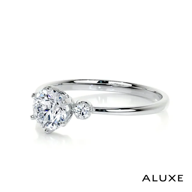 【ALUXE 亞立詩】0.20克拉 FVS2 18K金 求婚鑽戒 RS8642