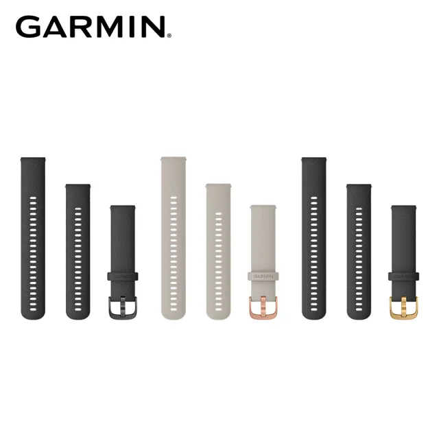 【GARMIN】QUICK RELEASE 20mm VENU 矽膠錶帶