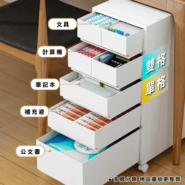 【ONE HOUSE】麥樂直角可疊式抽屜置物收納箱/收納盒/收納櫃/單層任選(1矮/2抽)