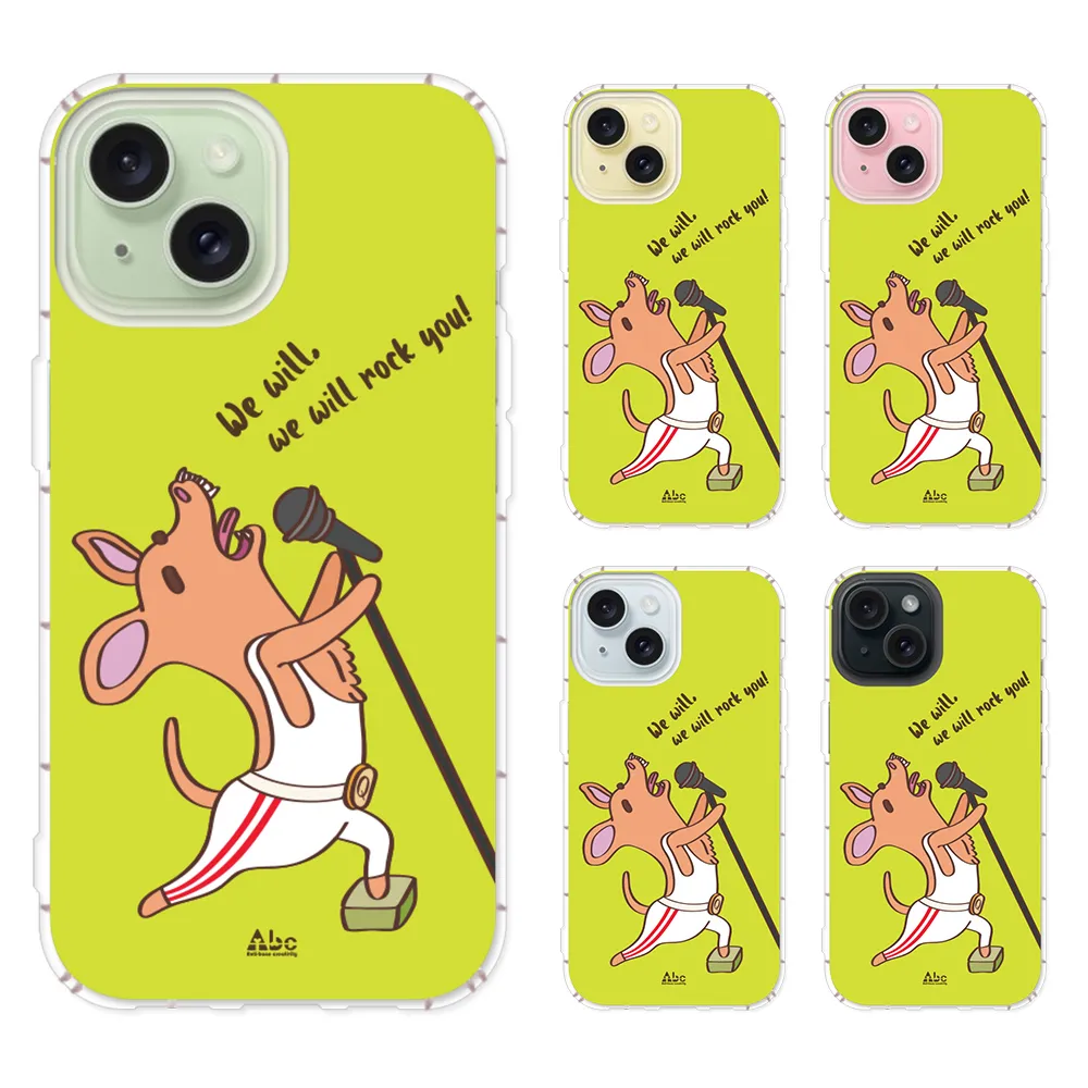 【反骨創意】iPhone17/16/15/14/13/12系列 彩繪防摔手機殼-搖滾吉(ProMax/Air/Plus/mini/Pro/e/11/SE3/XR)