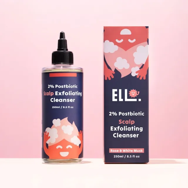 【ELLO】益生菌蓬鬆抗屑淨化液  Scalp Exfoliating Cleanser 250ML(益生菌 抗屑 減少斷髮 髮根蓬鬆)