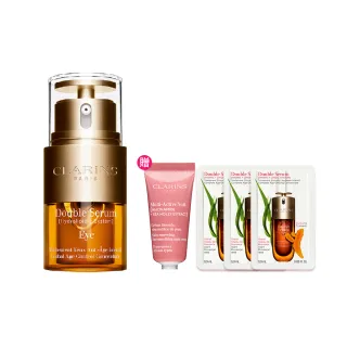 【CLARINS 克蘭詩】黃金亮眼萃20ml(眼部精華 眼膜 黑眼圈 細紋)