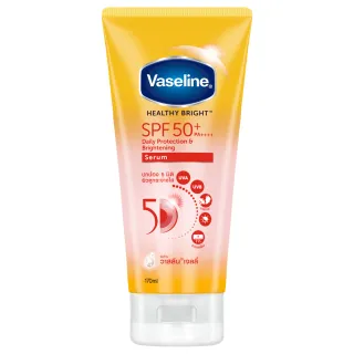 【Vaseline 凡士林】官方直營 5D極護水感防曬乳(170ML 身體防曬)