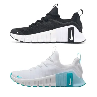 【NIKE 耐吉】運動鞋 訓練鞋 W NIKE FREE METCON 6 女鞋 健身 訓練 運動 黑白藍粉 多款(FJ7126-106&)