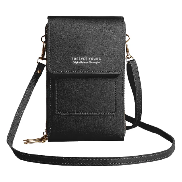 【Finger Pop 指選好物】可觸控手機側背包(手機包 手機背帶 手機袋 手機背袋 手機包包)