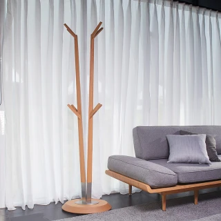 【有情門】STRAUSS 吉祥杉衣帽架-雙支(製作期2-3週/實木/MIT/掛衣架/收納架/玄關衣架/吊衣)