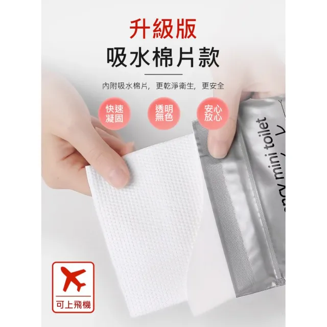 【ROYAL LIFE 皇室生活】便攜拋棄式車用應急尿袋-粉末款(拋棄式尿袋/嘔吐袋/一次性尿袋/應急尿袋)