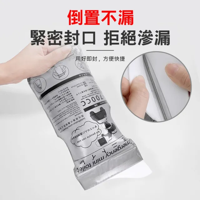 【ROYAL LIFE 皇室生活】便攜拋棄式車用應急尿袋-粉末款(拋棄式尿袋/嘔吐袋/一次性尿袋/應急尿袋)