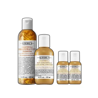 【契爾氏】官方直營 金盞花B5保濕組(Kiehl’s /化妝水250ml+金盞花乳液125ml)