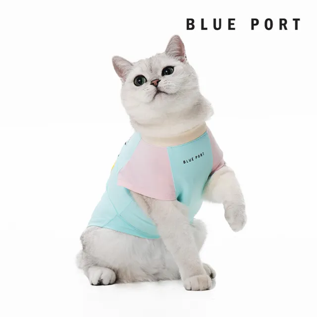 【BLUE PORT】防曬涼感衣(超涼感 透氣不悶熱 舒適親膚 寵物服飾 狗狗服裝 貓咪衣服 清涼防曬)