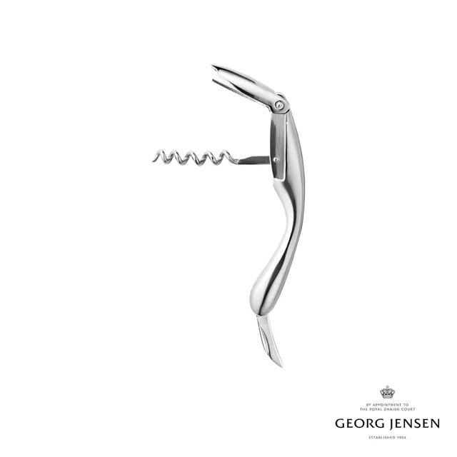 【Georg Jensen 喬治傑生】WINE & BAR 酒器三件組(不鏽鋼)