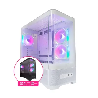 【華碩平台】U7廿核 Win11{夜神之翼W}文書電腦(Ultra 7 265/B860/32G D5/1TB)