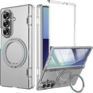 【ACE_CASE】Samsung Galaxy Z Fold7 中軸全包360度旋轉磁吸指環支架手機殼保護殼保護套