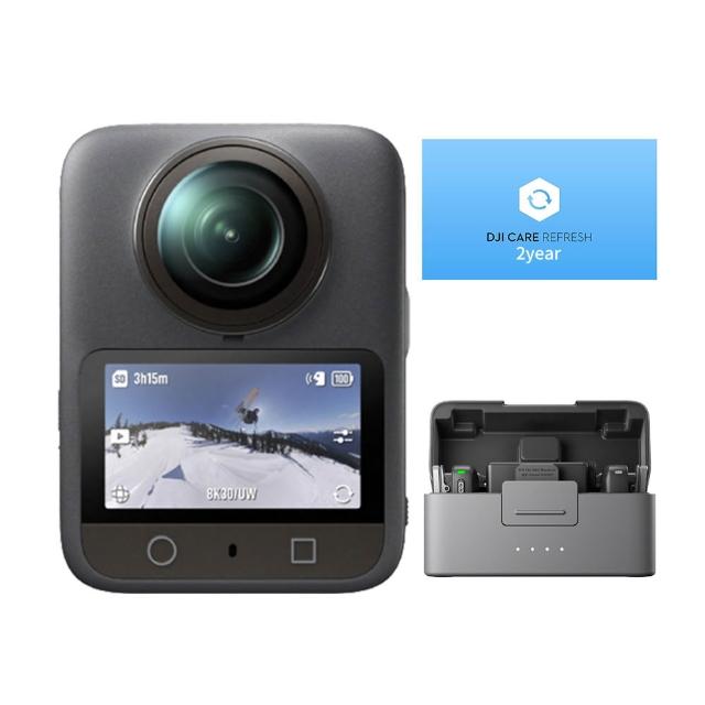 加購Mic mini【DJI】OSMO 360暢拍套裝 全景相機/運動相機+2年版care(聯強國際貨)