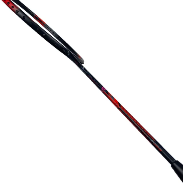 【VICTOR 勝利體育】黑龍牙TK-RYUGA METALLIC4U羽球拍黑X紅色(A1TKRYUGAM)