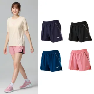 【MIZUNO 美津濃】女款 路跑短褲 J2TBC762XX（任選一件）(短褲)