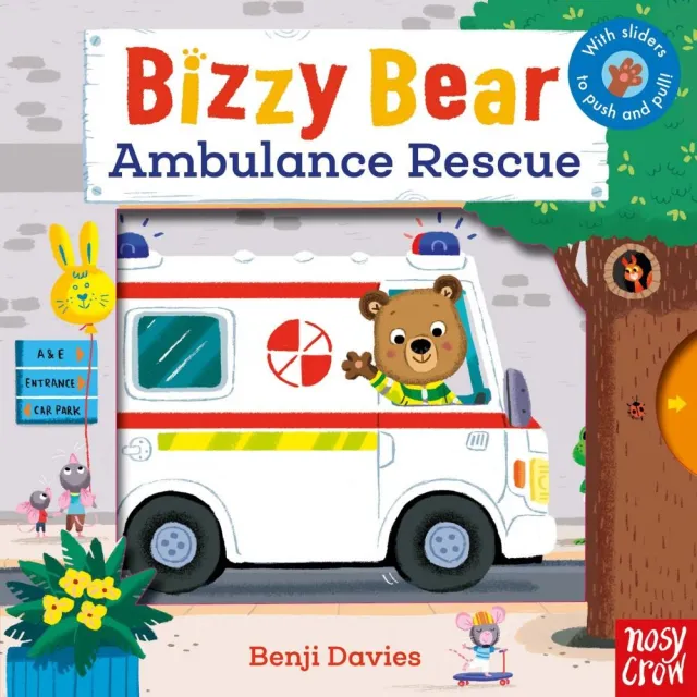 Bizzy Bear: Ambulance Rescue （硬頁書）（英國版）*附音檔QRCode*