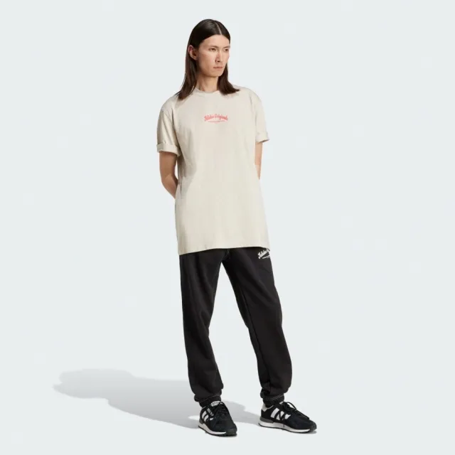 【adidas 愛迪達】Wab Tee 男 T恤 運動上衣 休閒短袖 米 亞版(JD0667)
