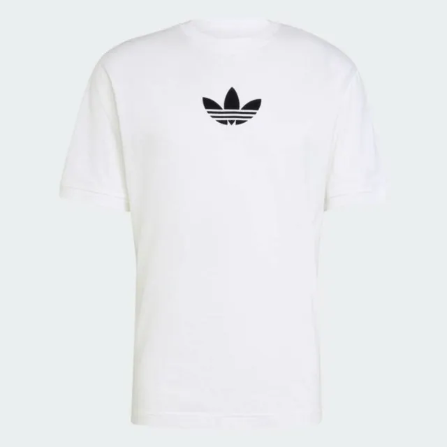 【adidas 愛迪達】Oversize Tee 男 T恤 運動上衣 休閒短袖 白 亞版(JX1515)