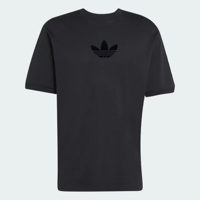 【adidas 愛迪達】Oversize Tee 男 T恤 運動上衣 休閒短袖 黑 亞版(JW5913)