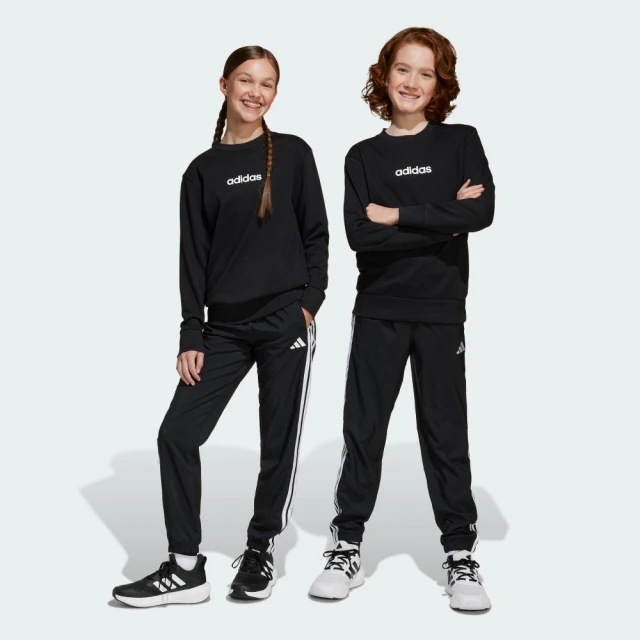 【adidas 愛迪達】ESSENTIALS CLIMACOOL 運動長褲 吸濕排汗 童裝 JD6500