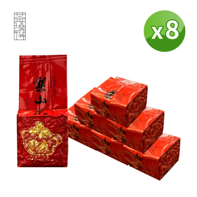 【xiao de tea 茶曉得】梨山濃郁甜果烏龍茶葉(75gx8包-1斤)