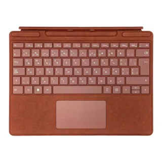 【Microsoft 微軟】A級福利品 Surface Pro 8/9/X/11 原廠實體鍵盤保護蓋 特製版(歐洲規格/有筆槽無筆)
