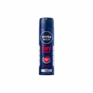 【NIVEA 妮維雅】男士止汗爽身噴霧 乾適活力系列150ml(止汗效果加倍提升)