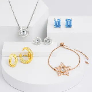 【SWAROVSKI 施華洛世奇】璀璨水晶飾品(多款選)