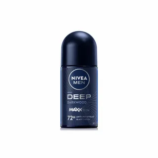 【NIVEA 妮維雅】男士止汗爽身乳液 深極炭系列-清新魅力