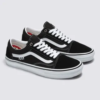 【VANS】官方旗艦 Skate Old Skool 黑白色專業滑板鞋/休閒鞋