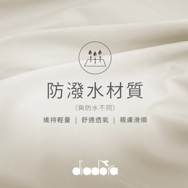 【DIADORA】女款 防曬超輕柔外套 卡其(DA91091)