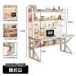 【ONE HOUSE】阿姆斯K型 洞洞板收納架電腦書桌 120x60x174CM(電腦桌 辦公桌 書房工作桌 洞洞板學習桌)