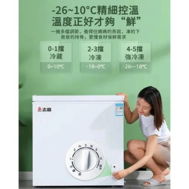 【諾必行】小冰櫃 135L家用小型冷凍櫃商用冷櫃110V(冰櫃/冰箱/冷藏櫃/冷凍櫃)