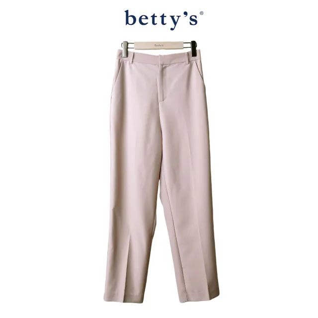 【betty’s 貝蒂思】出清品  上班必備百搭直筒西裝褲(粉膚色)