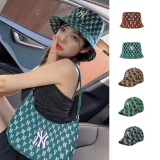 【MLB】漁夫帽 棒球帽 MONOGRAM系列(3AHTM032N/3AHTFF02N/3AHTH201N/3ACPM212N多款任選)